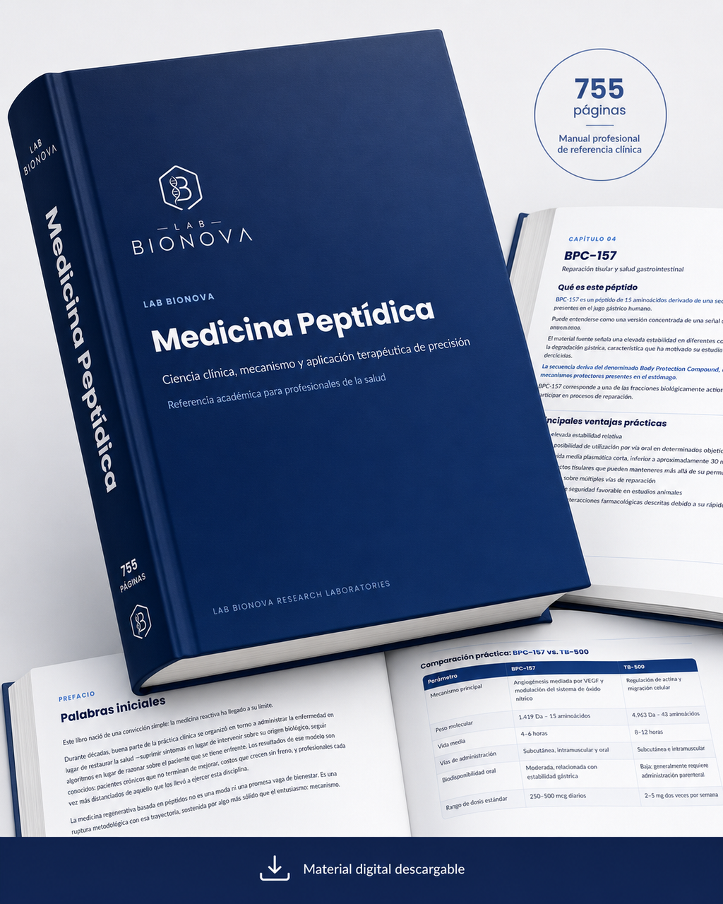 Manual "Medicina Peptídica" / "Ciencia clínica, mecanismo y aplicación terapéutica de precisión"