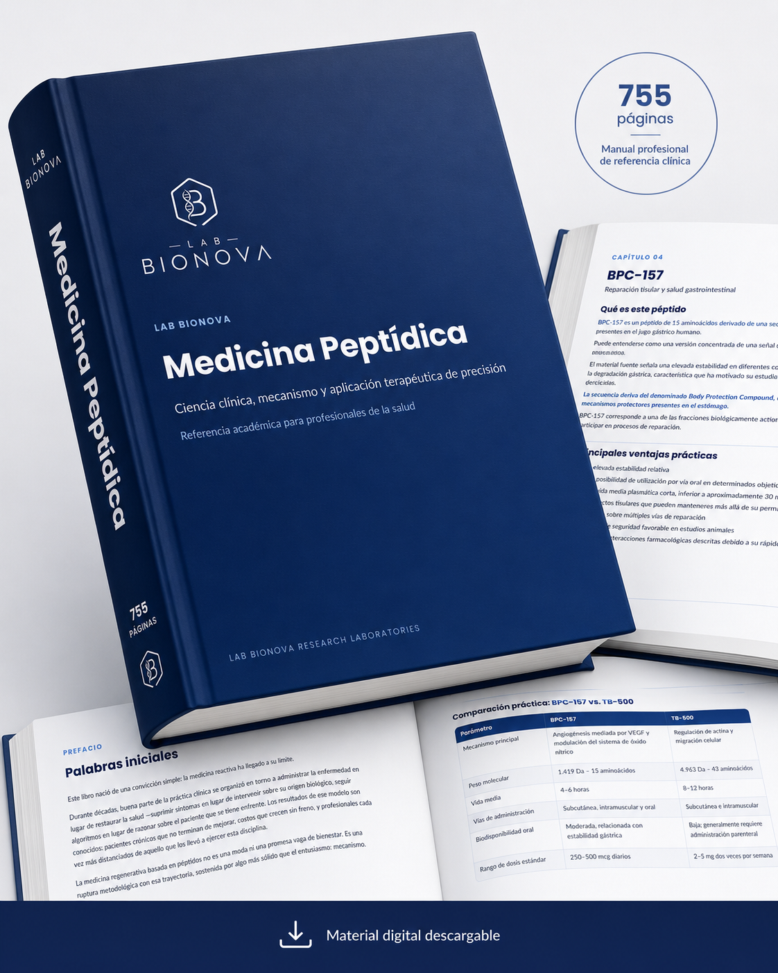 Manual "Medicina Peptídica" / "Ciencia clínica, mecanismo y aplicación terapéutica de precisión"