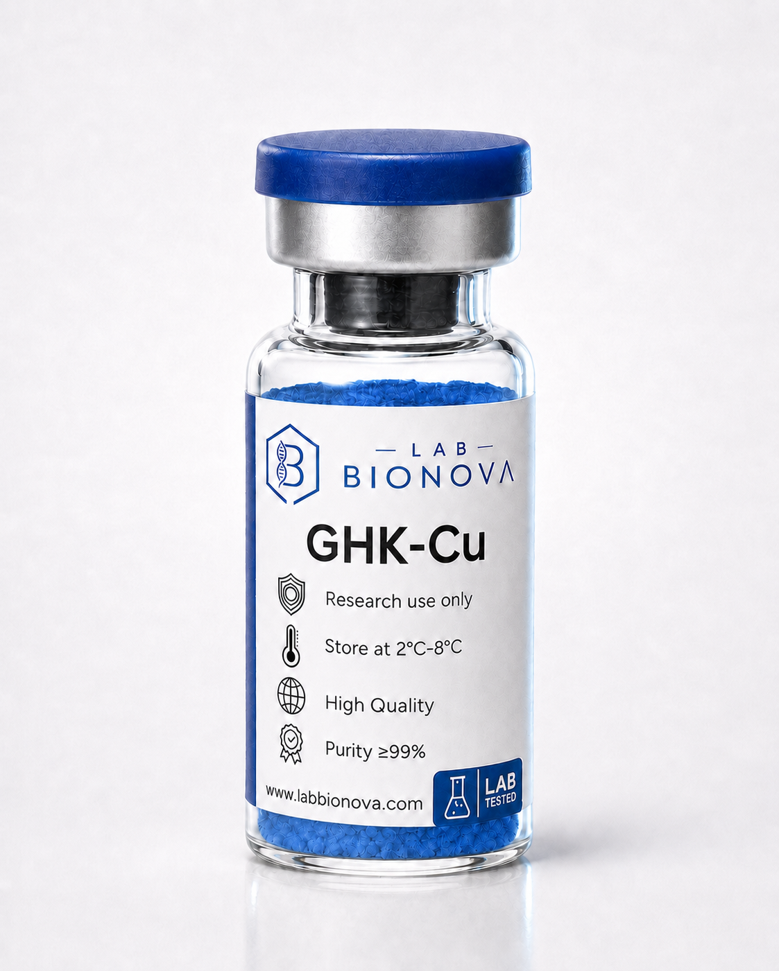 Protocolo GHK-Cu 50mg + Agua Bacteriostática 10ml