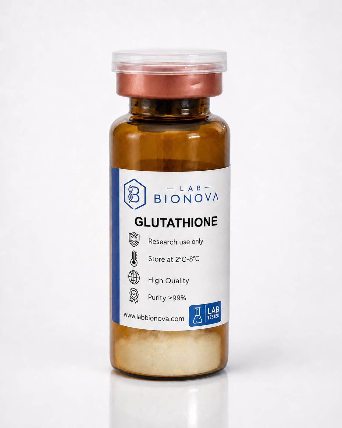 Protocolo Glutation 1500mg + Agua Bacteriostática 3ml