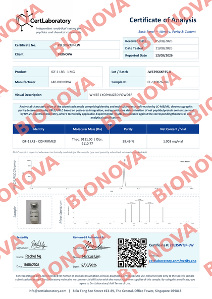 Certificado COA