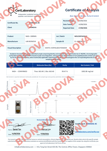 Certificado COA
