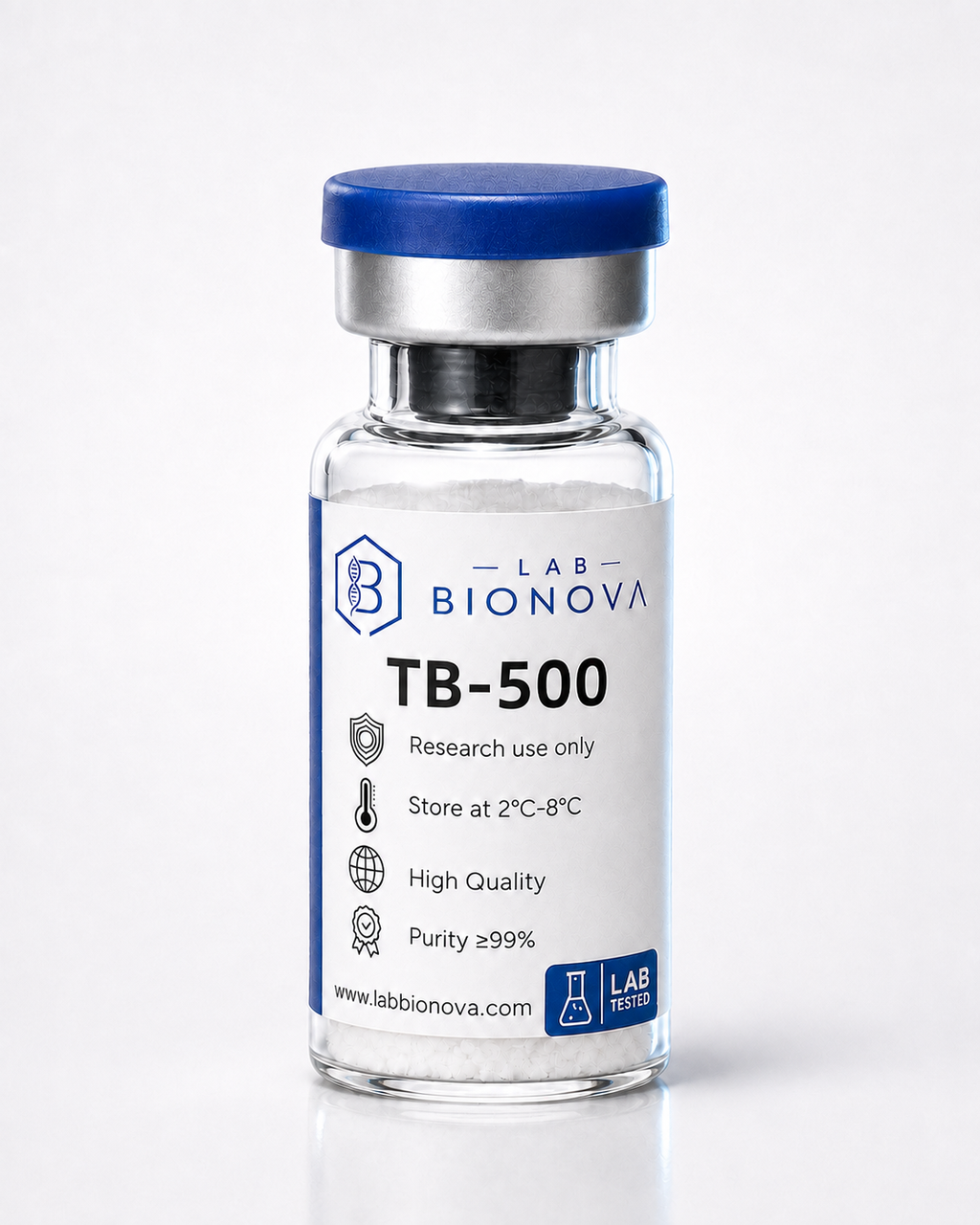 Protocolo TB-500 10mg + Agua Bacteriostática 3ml