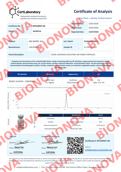 Certificado COA