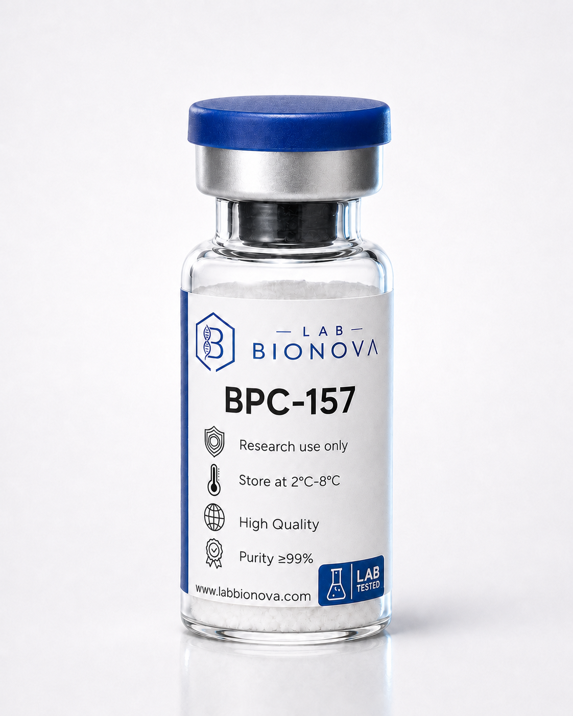 Protocolo BPC-157  10mg + Agua Bacteriostática 3ml