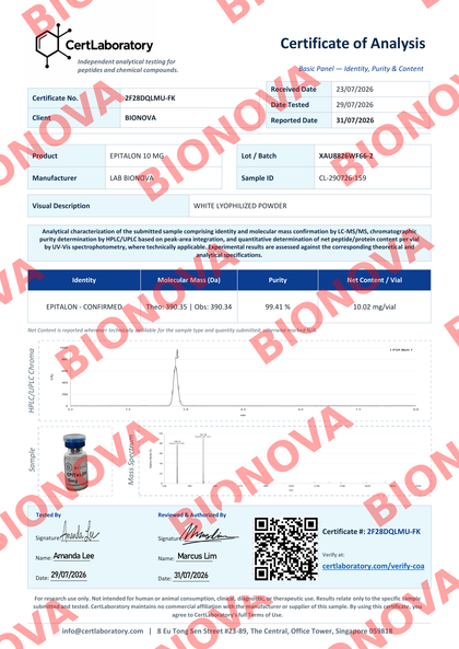 Certificado COA