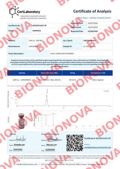 Certificado COA