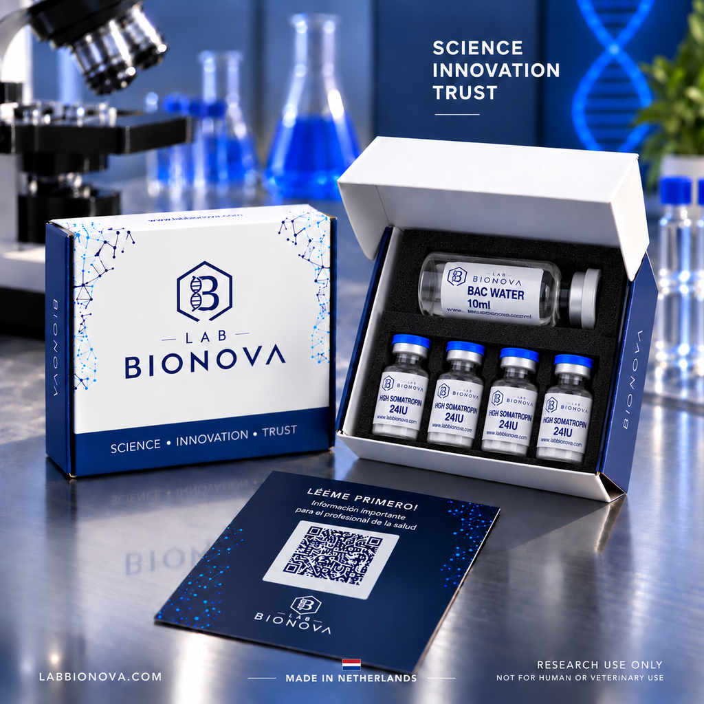Protocolo HGH Somatropina 96UI + Agua Bacteriostática 10ml
