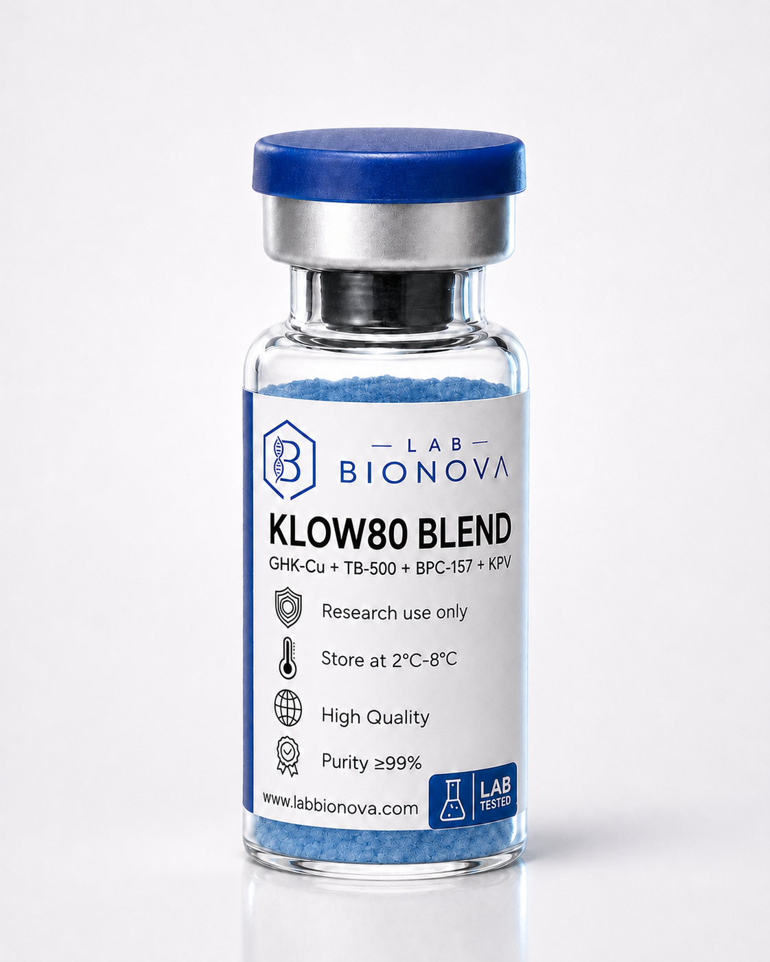 Protocolo KLOW Blend 80mg + Agua Bacteriostática 3ml