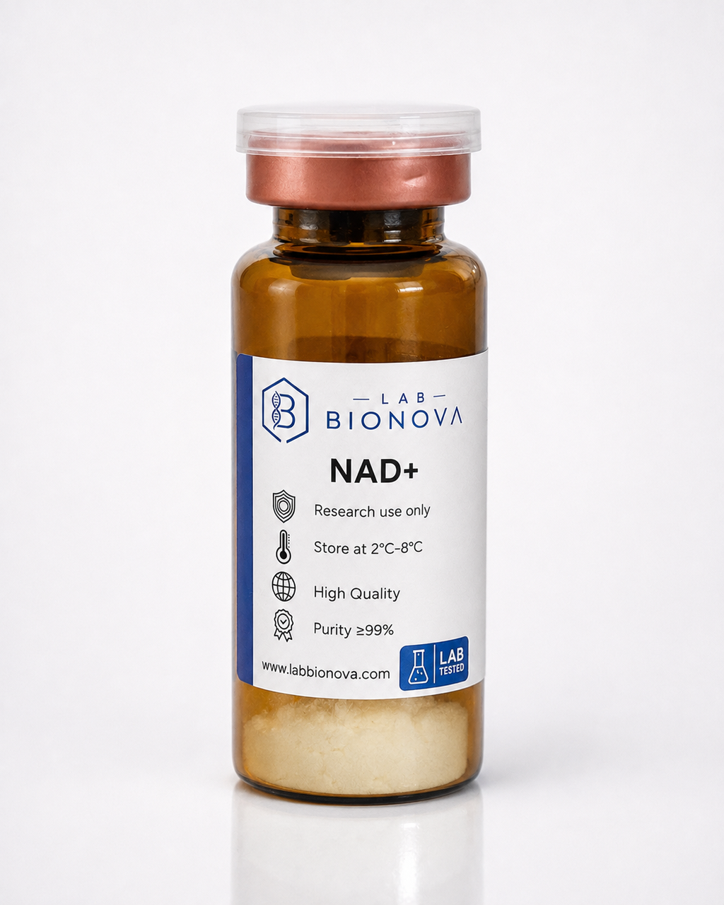 Protocolo NAD+ 1000mg + Agua Bacteriostática 3ml
