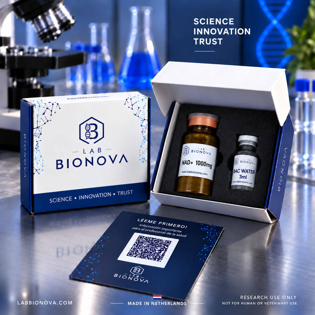 Protocolo NAD+ 1000mg + Agua Bacteriostática 3ml