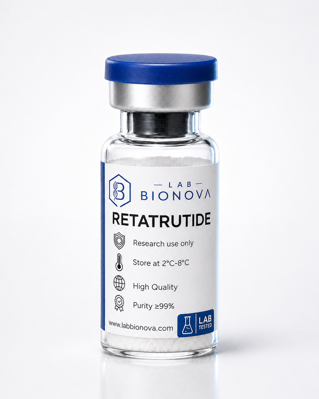 Protocolo Retatrutide 40mg + Agua Bacteriostática 3ml