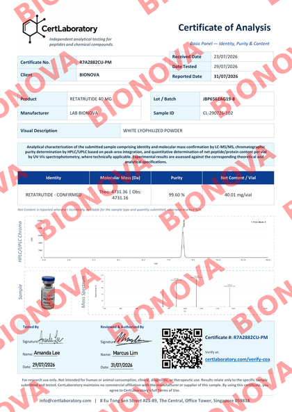 Certificado COA
